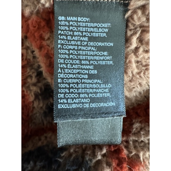 The North Face Sweater Mens S Brown Campshire Pullover Hoodie Fleece Jacket - Picture 14 of 16